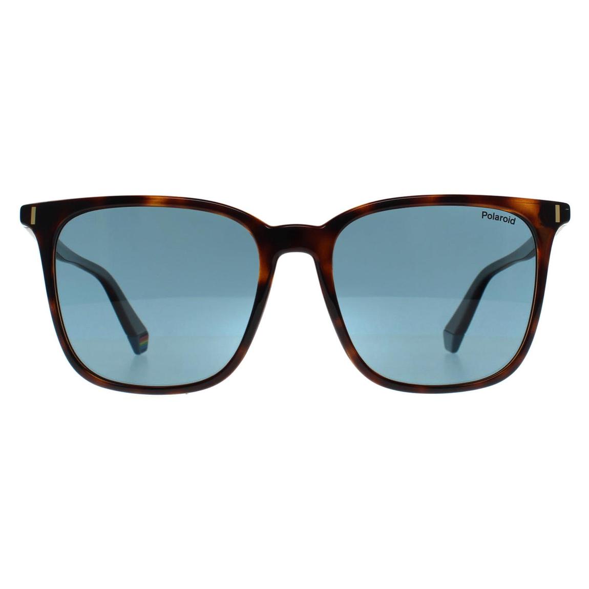 Polaroid Sunglasses PLD 6226/S 086 C3 Havana Blue Polarized main product photo