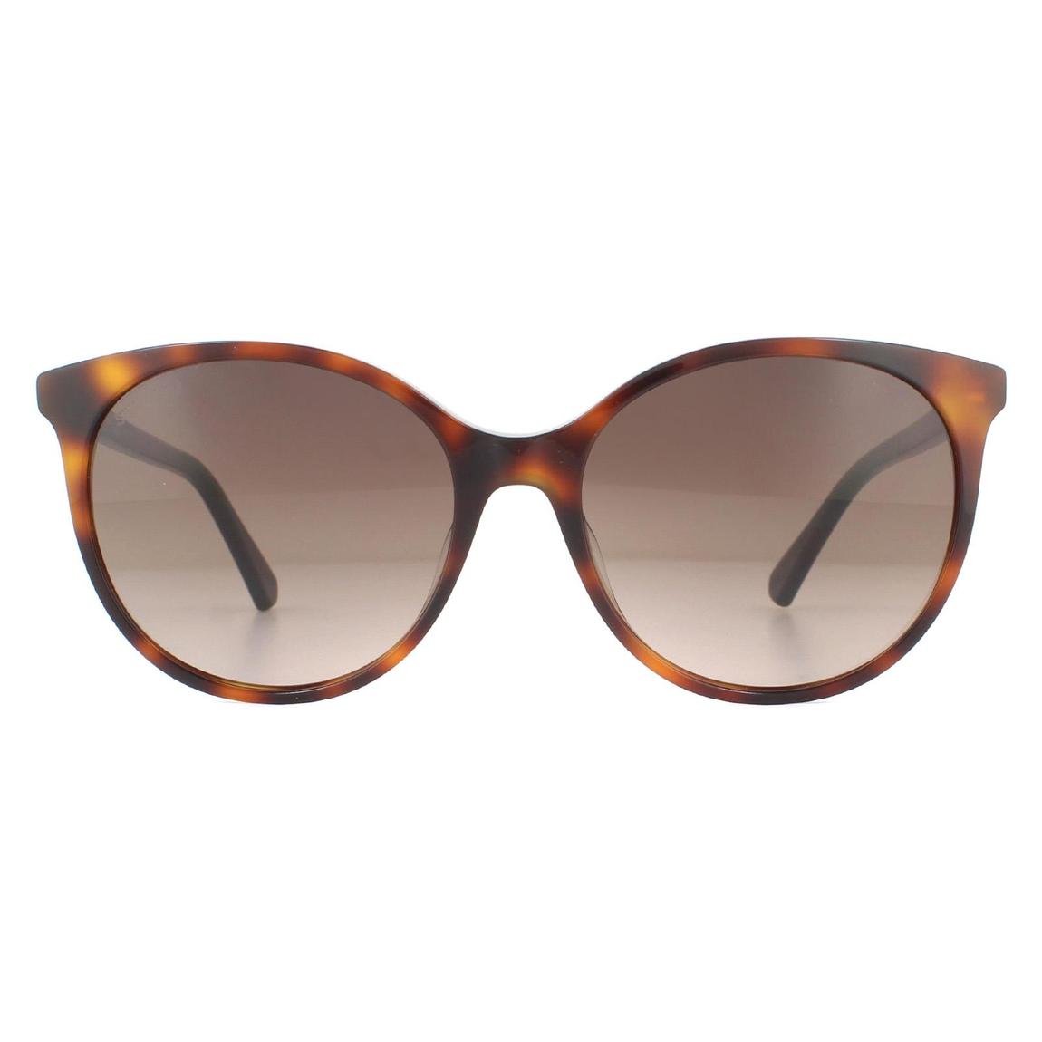 Swarovski Sunglasses SK0223 52F Dark Havana Brown Gradient main product photo