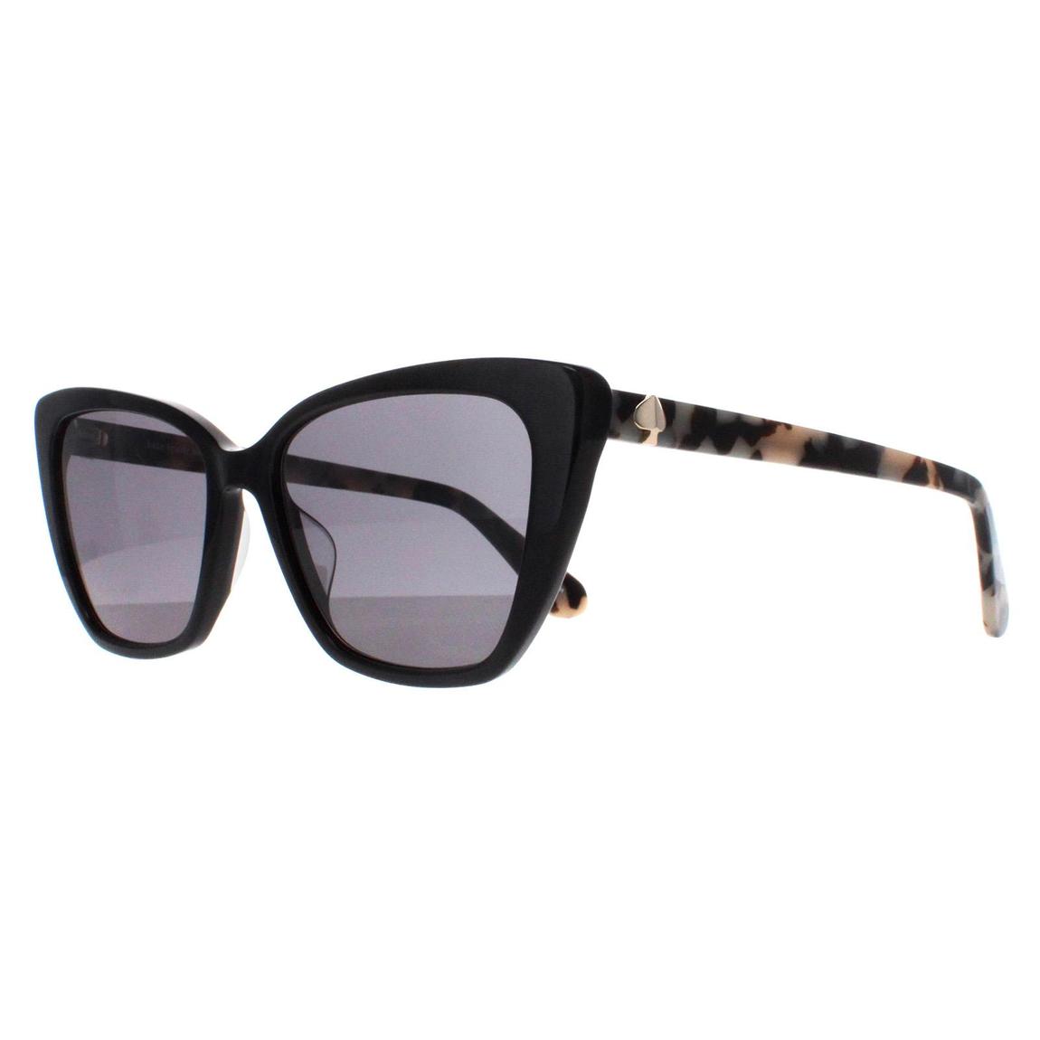 Kate Spade Sunglasses Lucca/G/S 807 M9 Black Grey Polarized main product photo