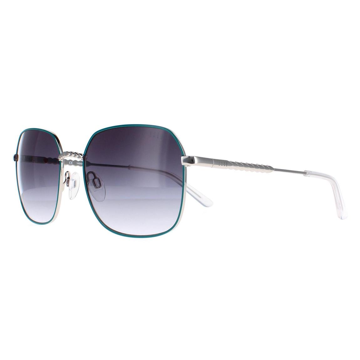 Elle Sunglasses 14911 GN Green Blue Grey Gradient main product photo