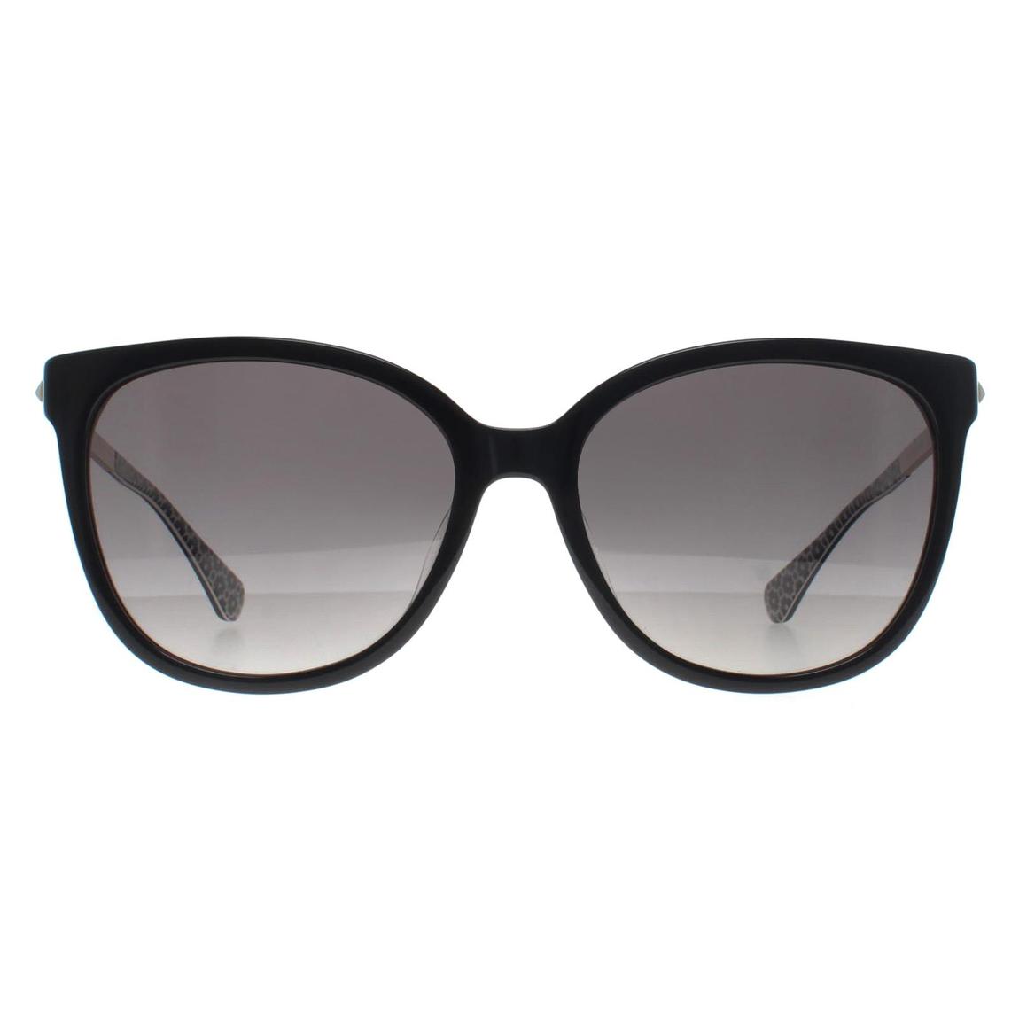 Kate Spade Sunglasses Britton/G/S 807 WJ Black Grey Gradient Polarized main product photo