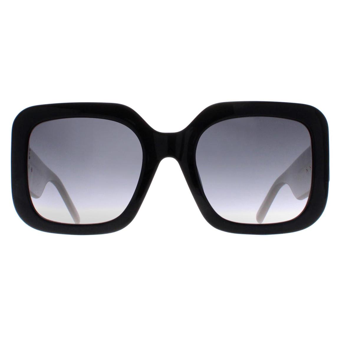 Marc Jacobs Sunglasses MARC 647/S 80S 9O Black and White Grey Gradient main product photo