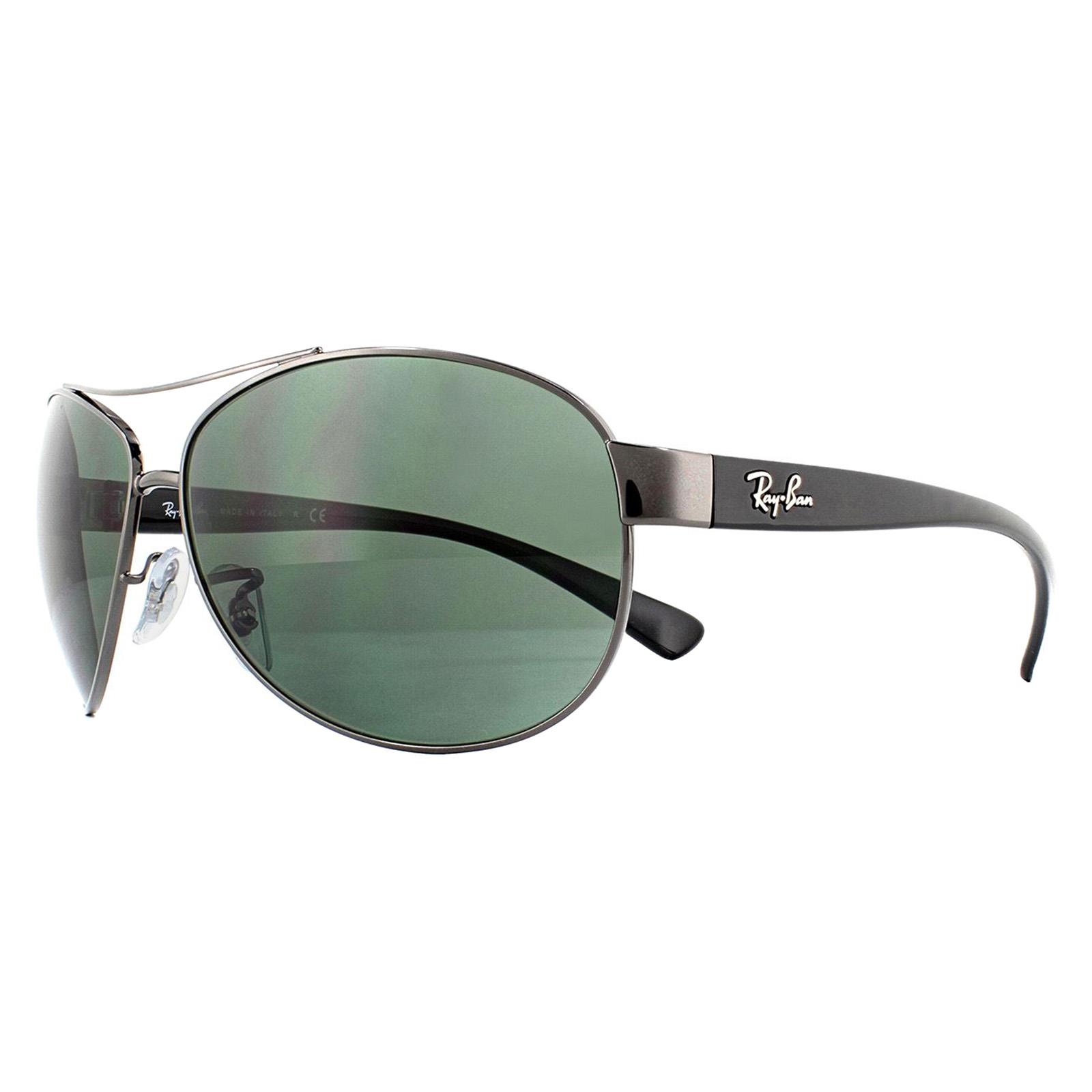 Ray-Ban Sunglasses 3386 004/71 Gunmetal Green main product photo