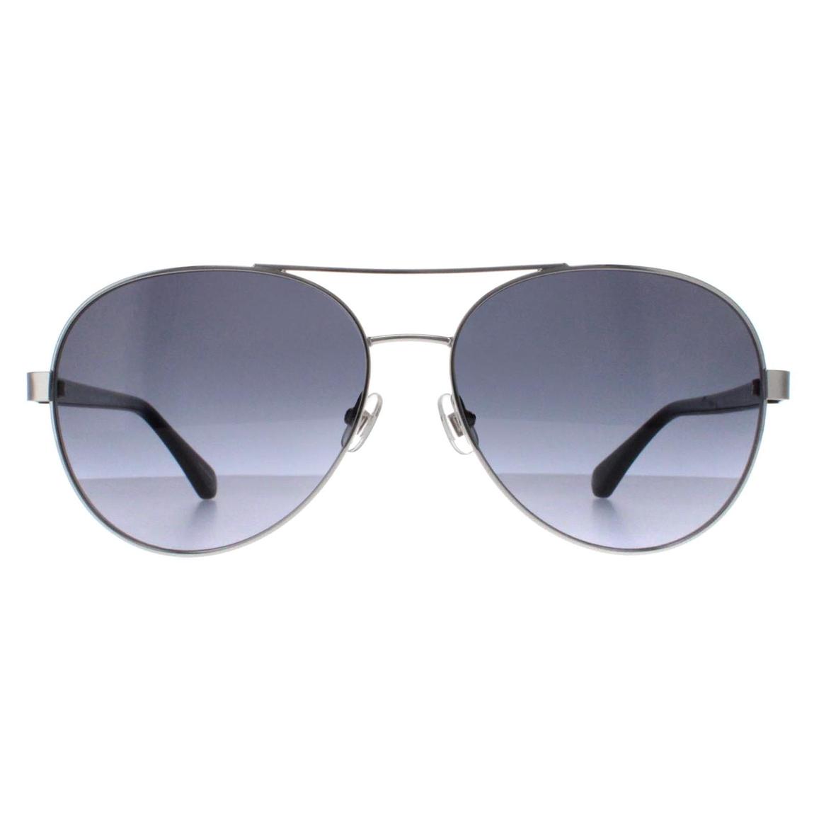 Kate Spade Sunglasses Averie/S 010 9O Palladium Dark Grey Gradient main product photo