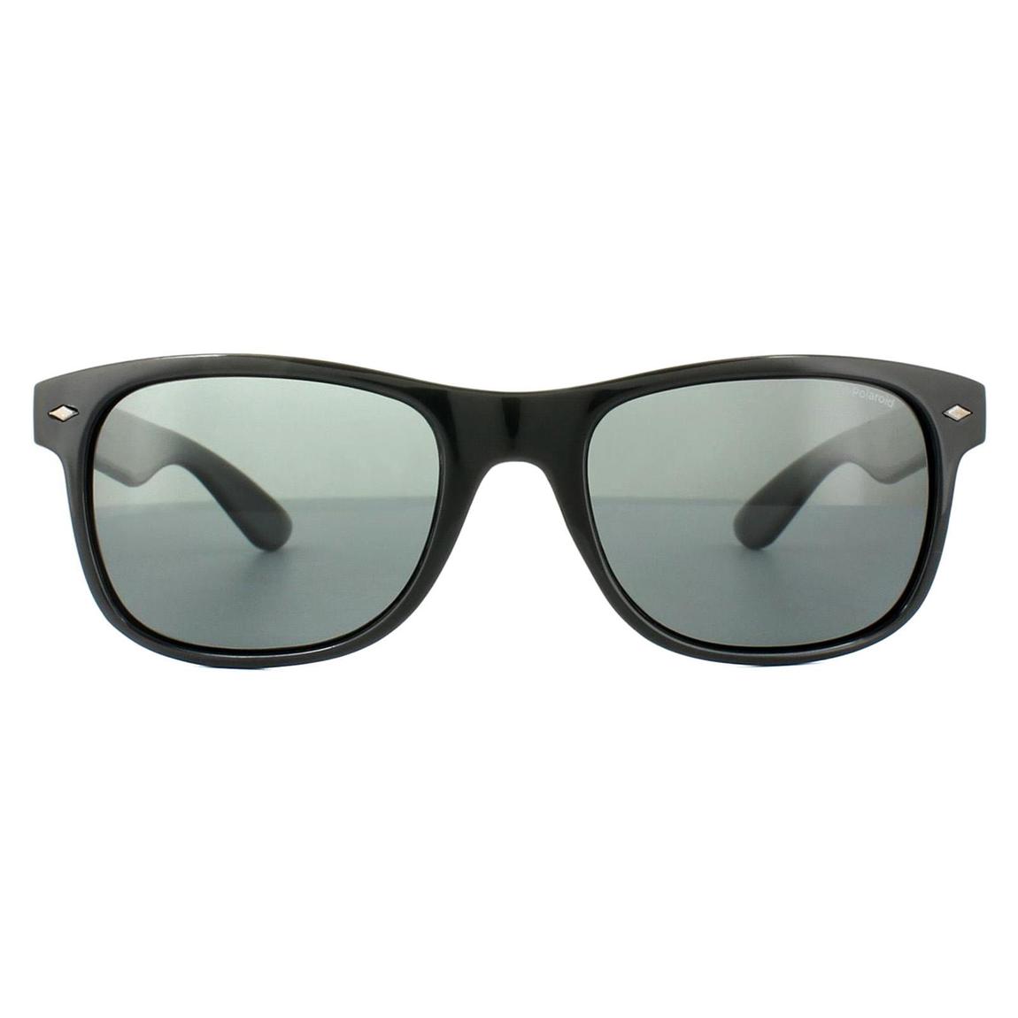 Polaroid Sunglasses PLD 1015/S D28 Y2 Shiny Black Grey Polarized main product photo