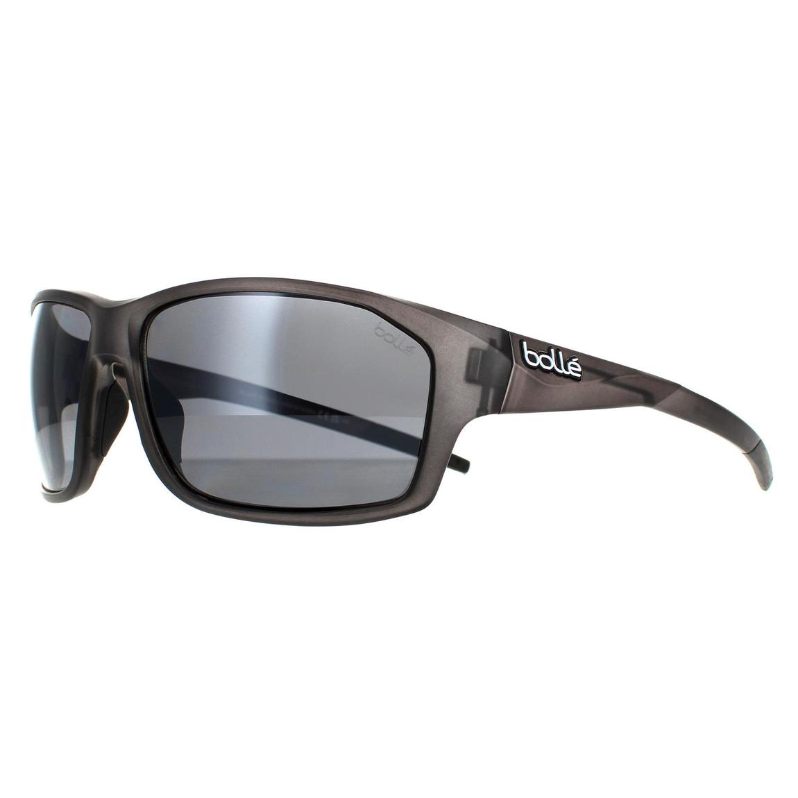 Bolle Sunglasses Fenix BS136003 Frost Black TNS Grey Polarized main product photo