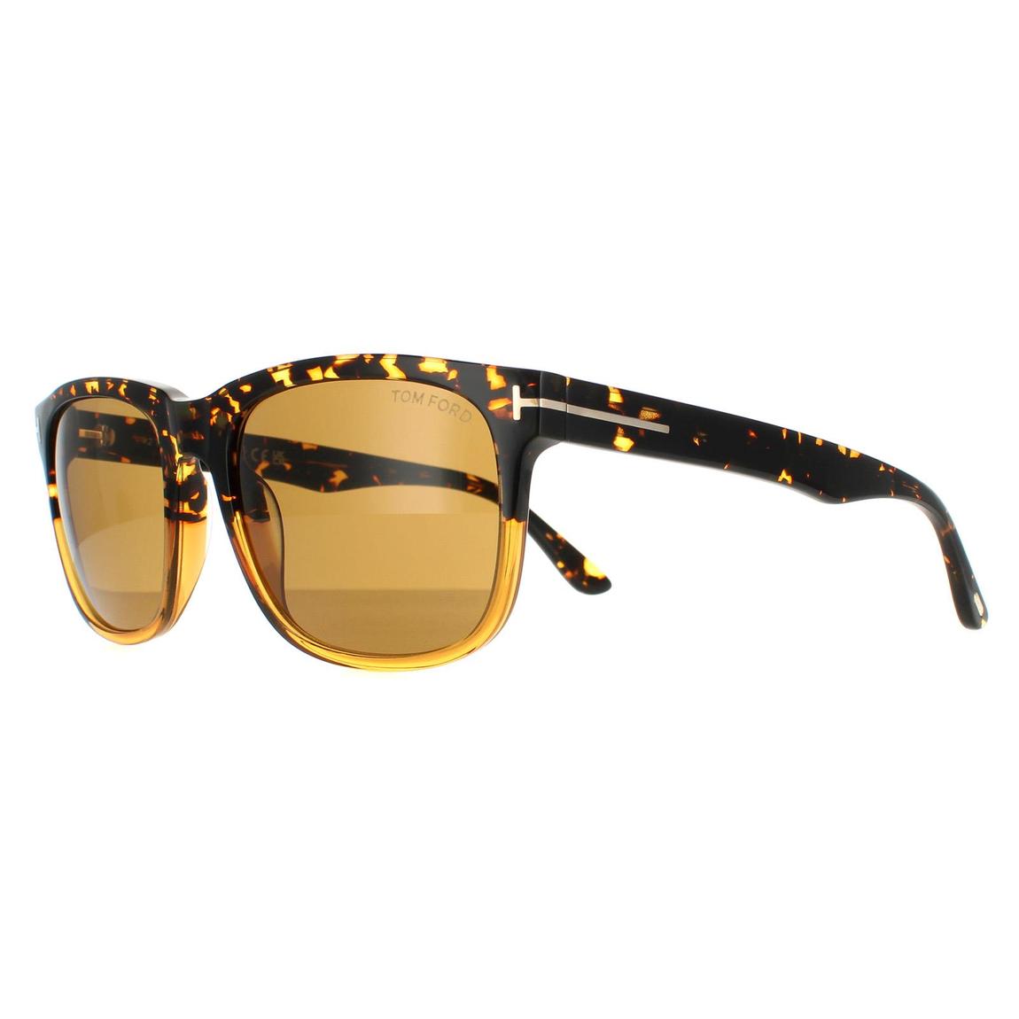 Tom Ford Sunglasses Stephenson FT0775 56E Havana Brown main product photo