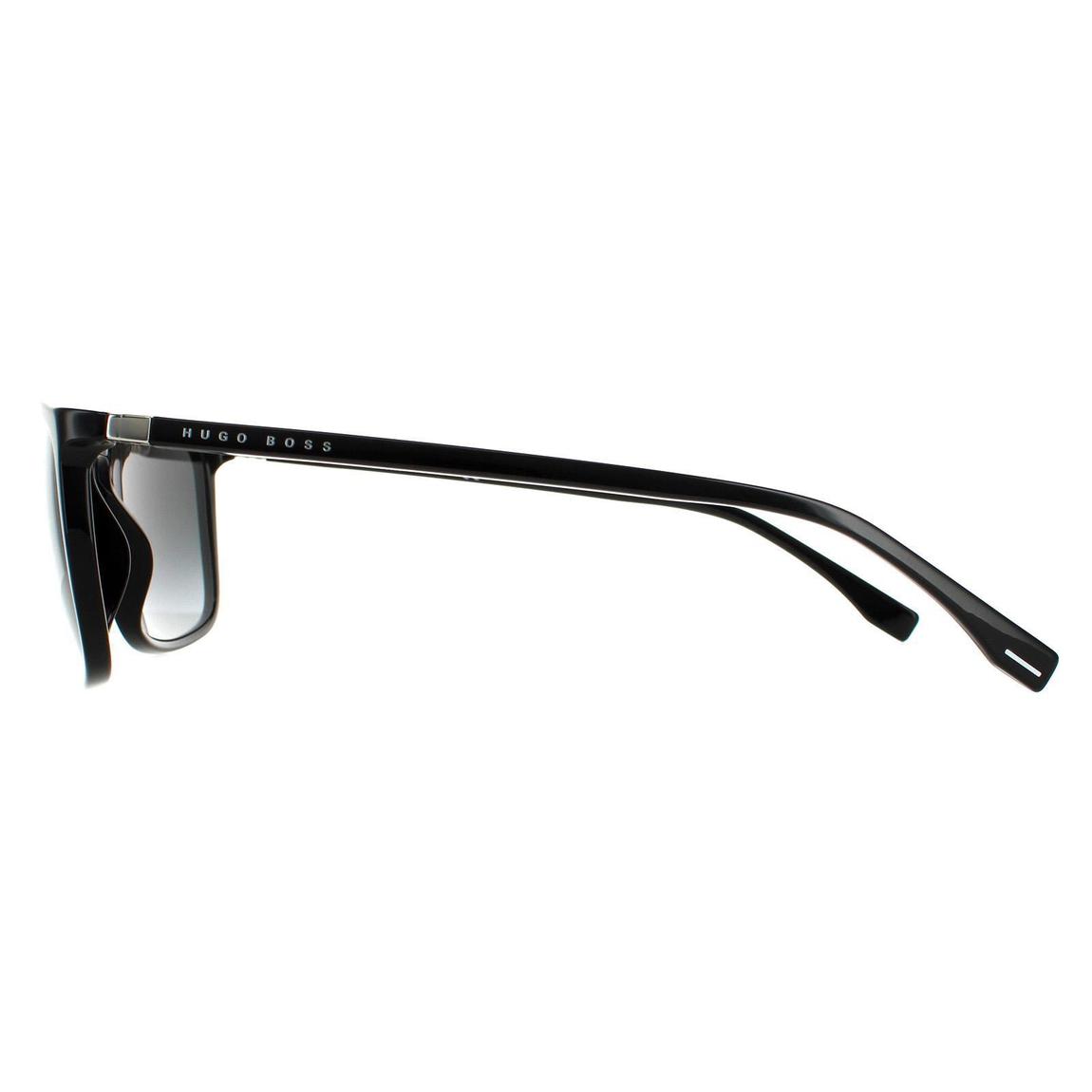 Hugo Boss Sunglasses BOSS 0665/S/IT 807 9O Black Dark Grey Gradient main product photo