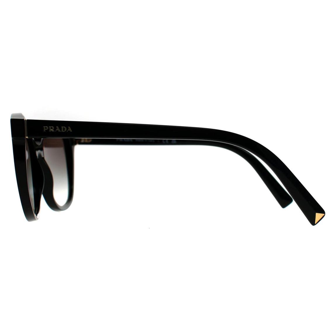 Prada Sunglasses PR22ZS 1AB0A7 Black Grey Gradient main product photo