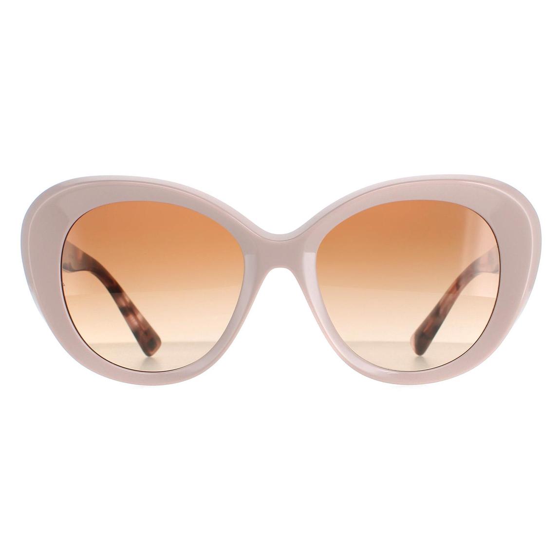 Valentino Sunglasses VA4113 517413 Antique Pink Havana Brown Gradient main product photo