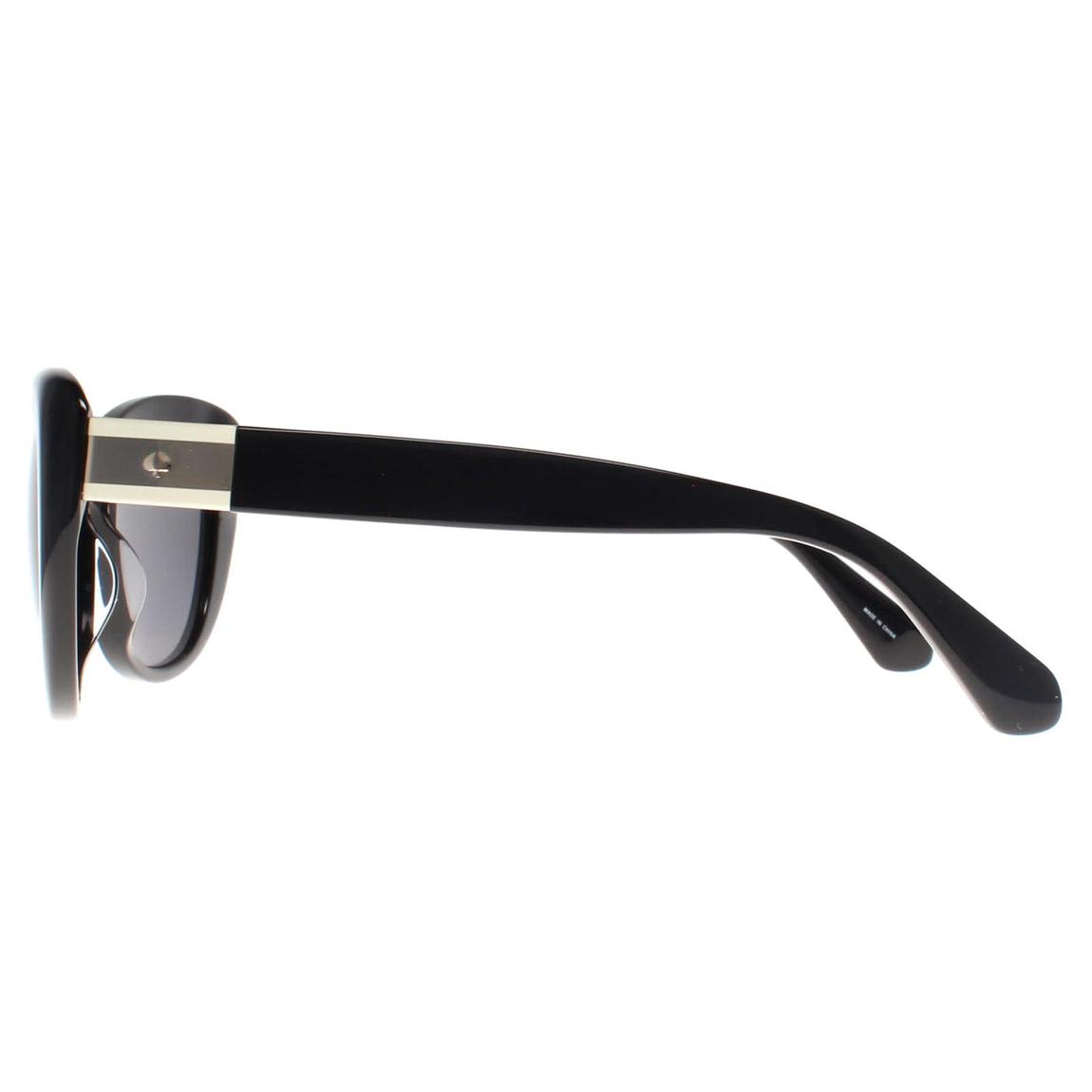 Kate Spade Sunglasses Emmalynn/S 807 M9 Black Grey Polarized main product photo