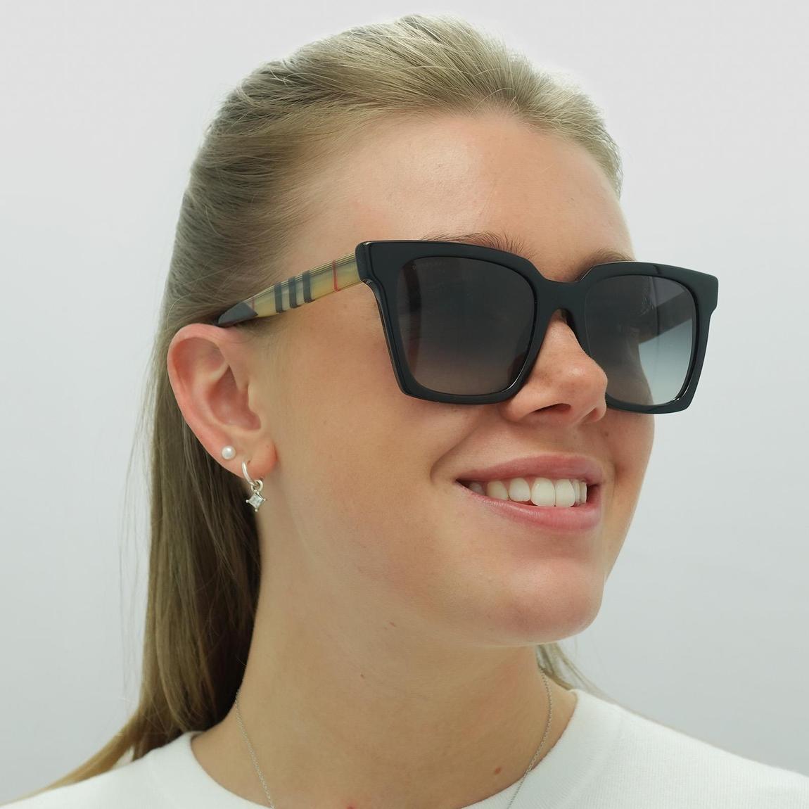 Burberry Sunglasses BE4335 39298G Black Grey Gradient main product photo