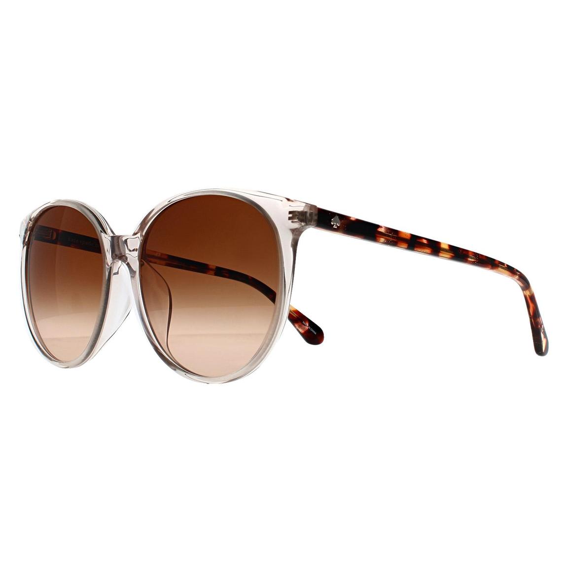 Kate Spade Sunglasses Kaia/F/S 900 HA Crystal Brown Gradient main product photo