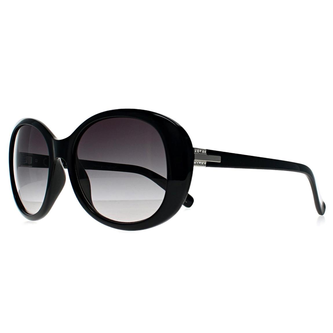 Seksy Sunglasses N2800 A Polished Black Smoke Gradient main product photo