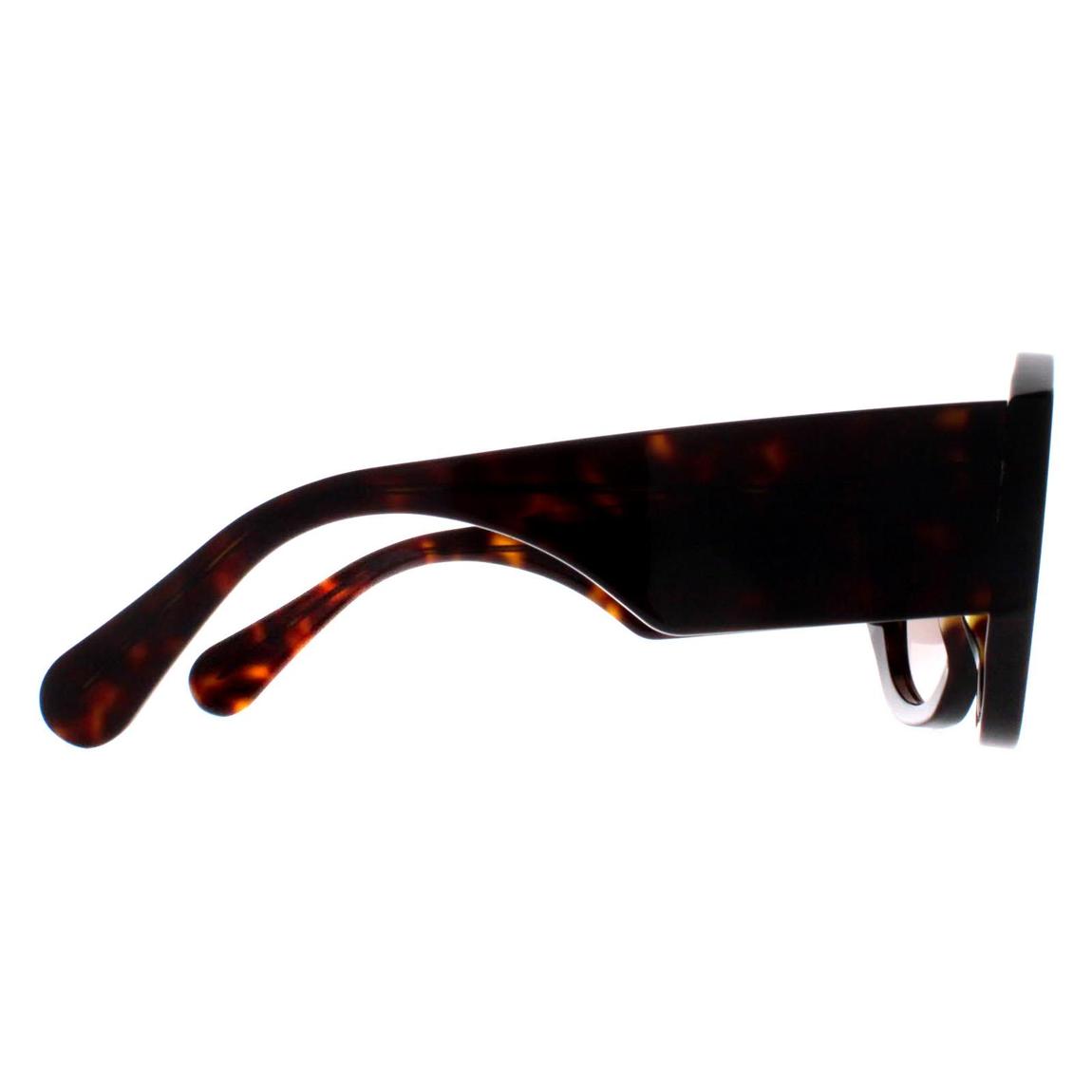 Chloe Sunglasses CH0234S 002 Dark Havana Brown Gradient main product photo