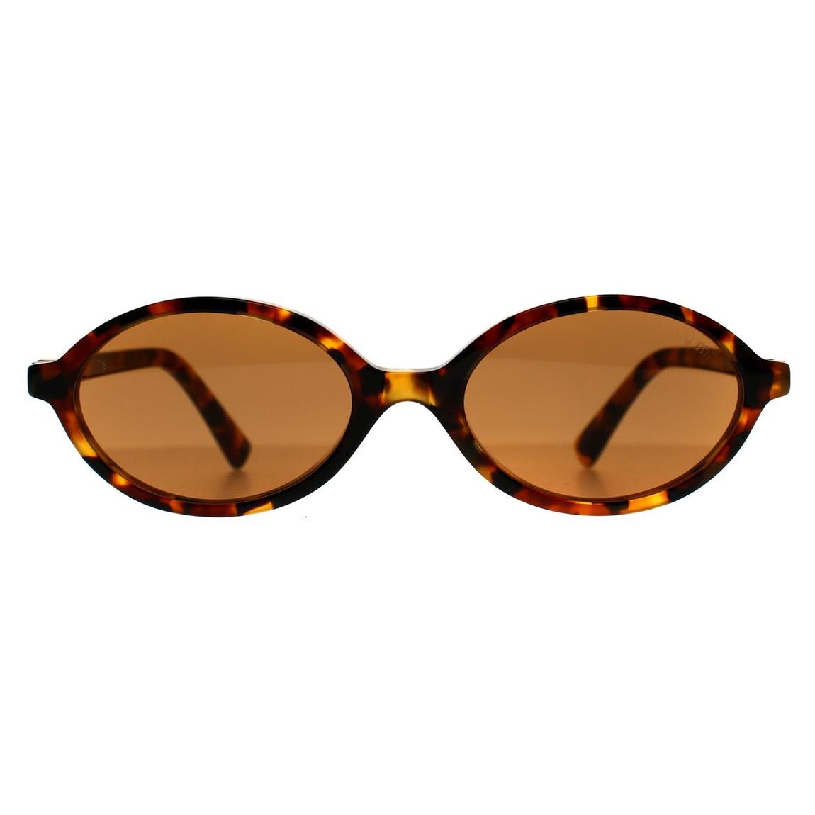 Miu Miu Sunglasses MU04ZS 19P2Z1 Light Havana Brown main product photo