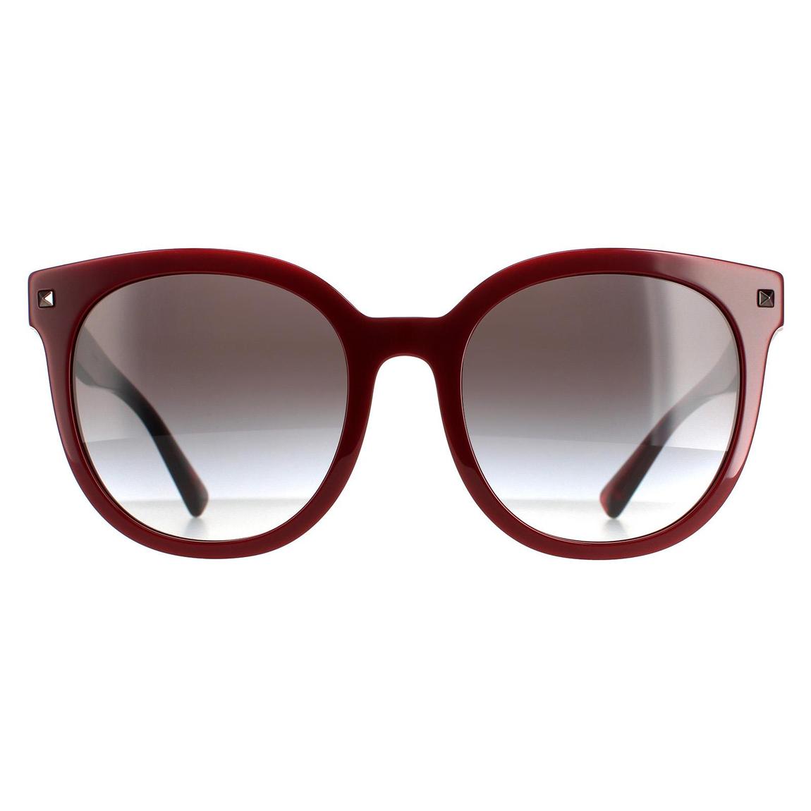 Valentino Sunglasses VA4083 51398G Bordeaux Grey Gradient main product photo