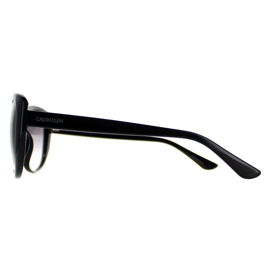 Calvin Klein Sunglasses CK19560S 001 Black Grey Gradient main product photo