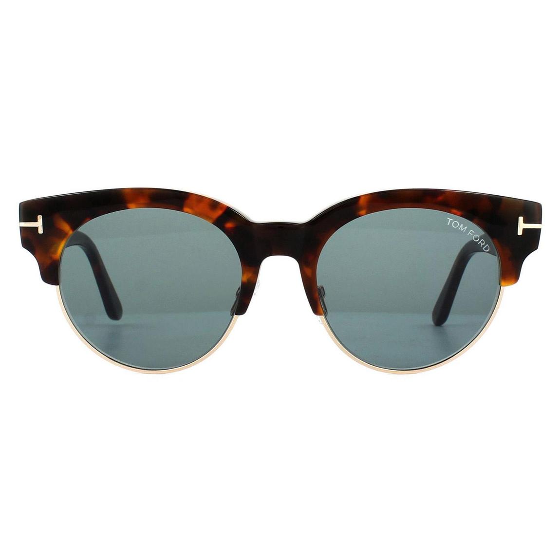 Tom Ford Sunglasses 0598 Henri 55V Havana Blue main product photo