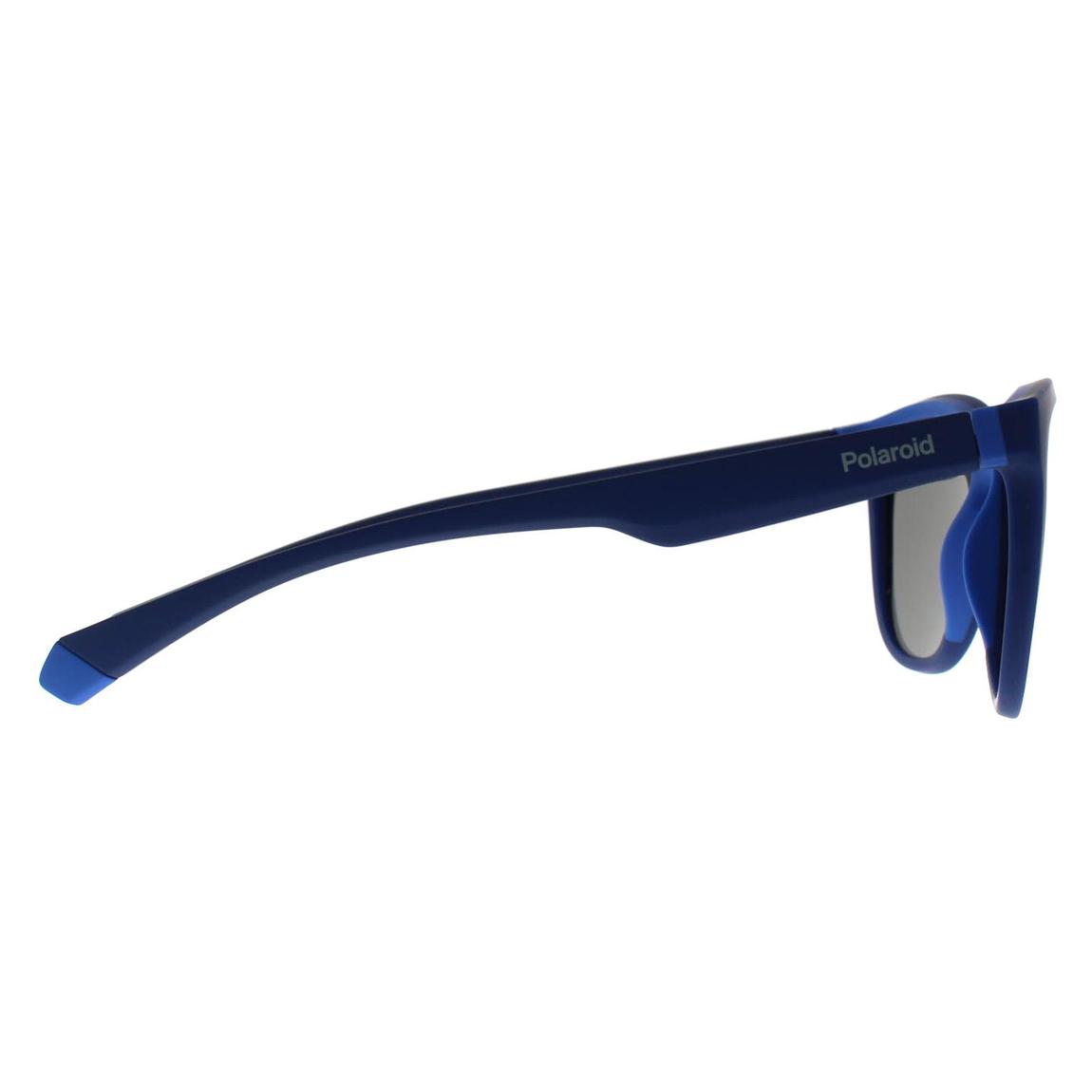 Polaroid Sunglasses PLD 2133/S ZX9 5X Blue Azure Blue Mirror Polarized main product photo