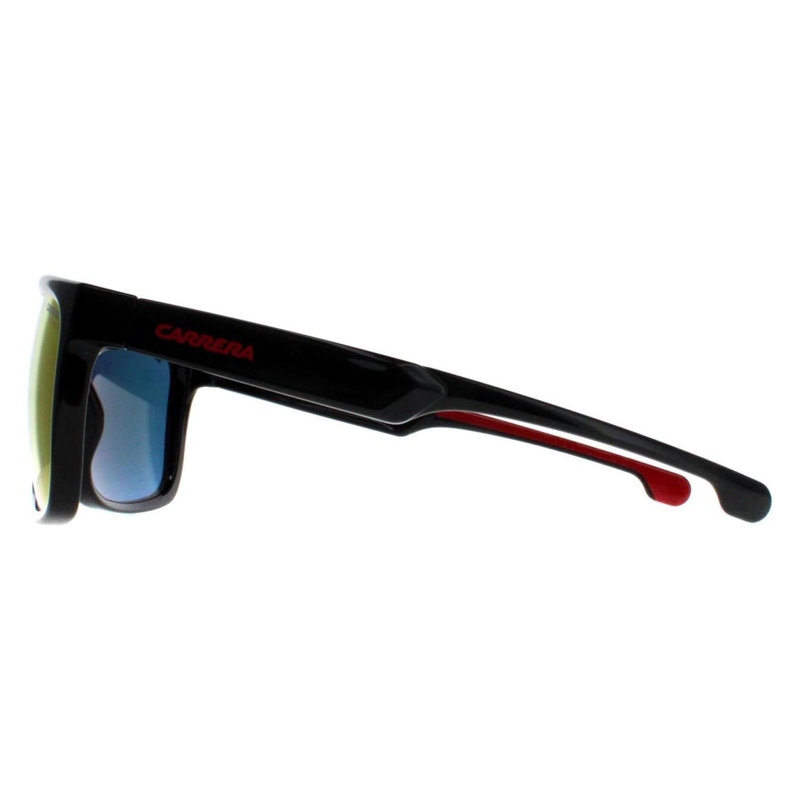 Carrera Sunglasses Ducati CARDUC 011/S OIT UZ Black and Red Red Multilayer Mirror main product photo