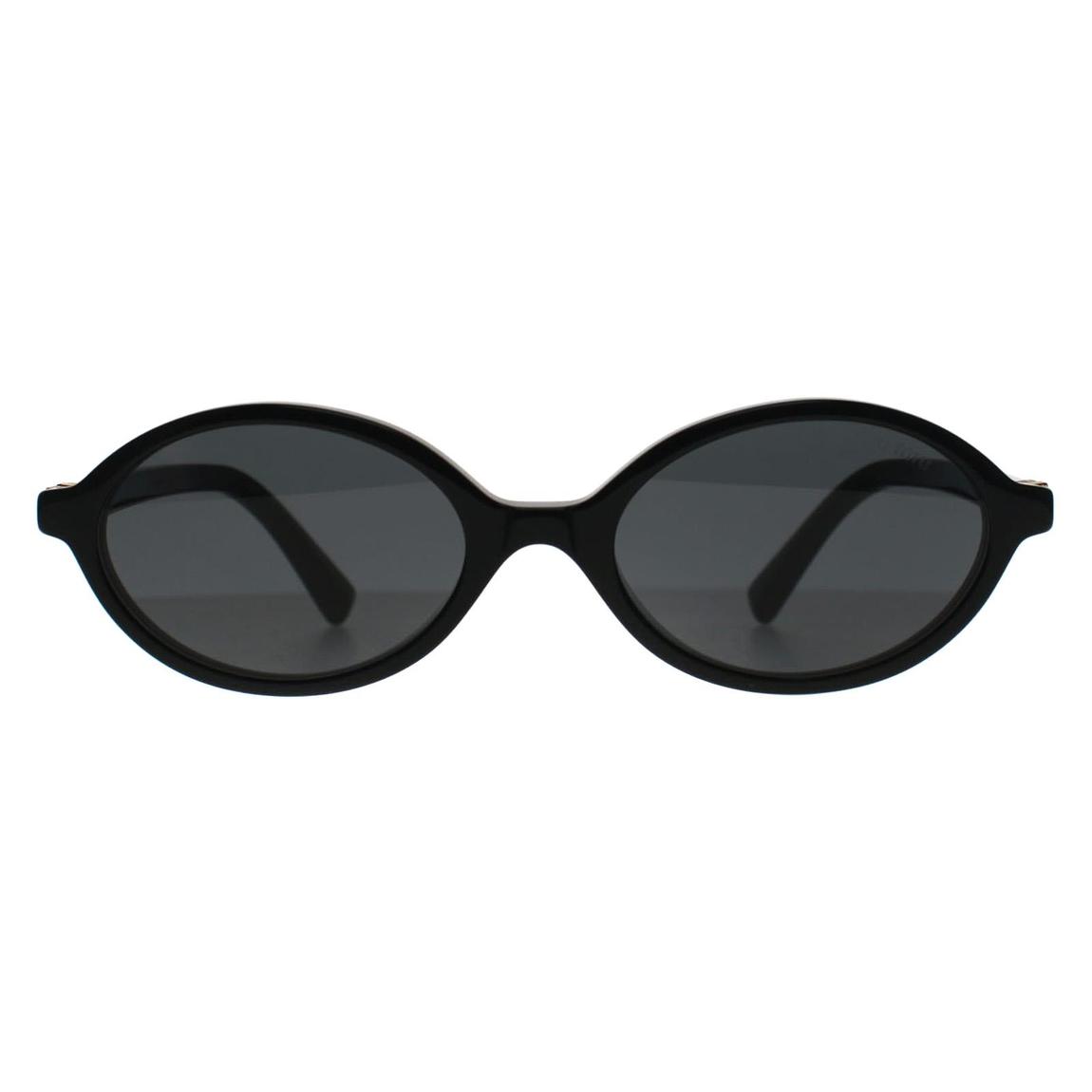 Miu Miu Sunglasses MU04ZS 1AB5S0 Black Dark Grey main product photo