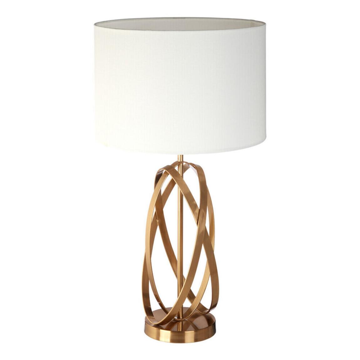 Zaina Gold Cross Table Lamp main product photo