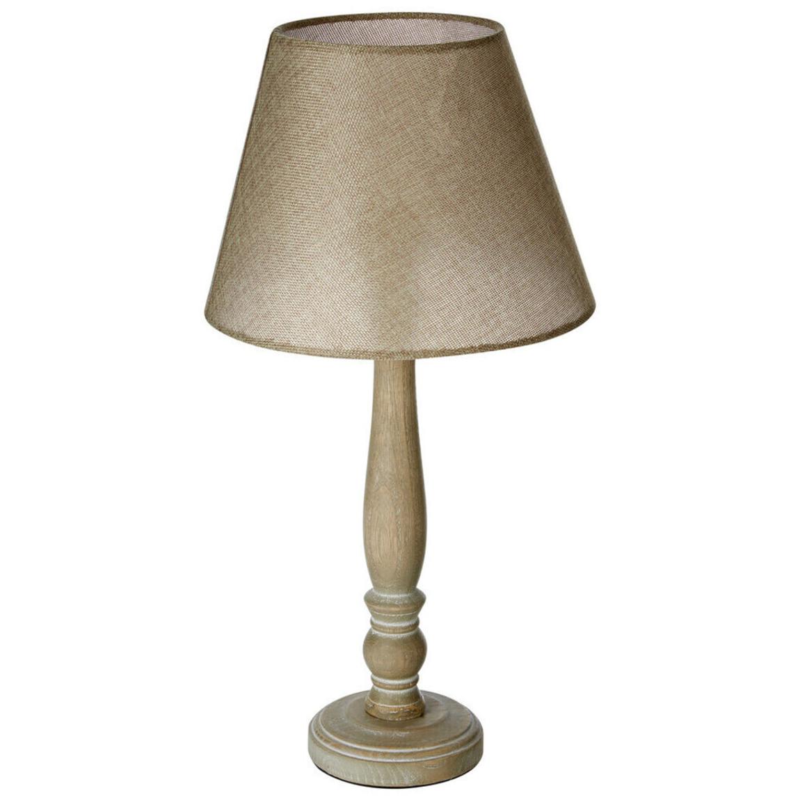 Maine Candlestick Table Lamp with Plain Rod main product photo