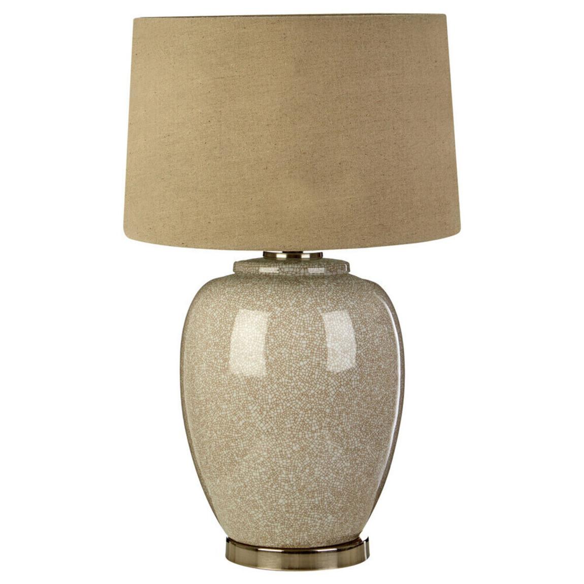 Anora Ceramic Table Lamp With Linen Shade main product photo