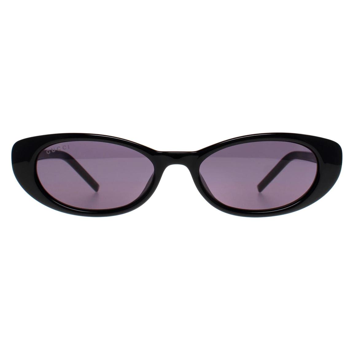 Gucci Sunglasses GG1680S 002 Black with Silver Crystal Stud Detail Grey main product photo