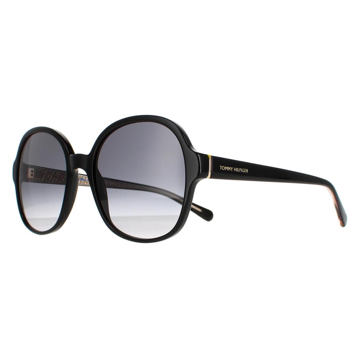 Tommy Hilfiger Sunglasses TH 1812/S 807 9O Black Dark Grey Gradient main product photo