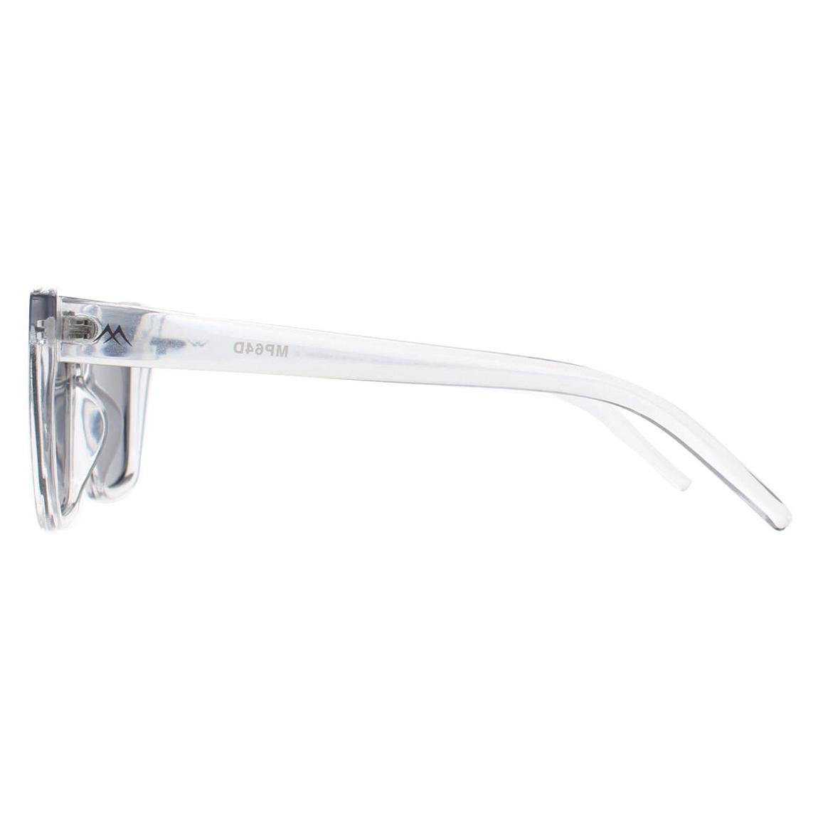 Montana Sunglasses MP64 D Shiny Grey Smoke Polarized main product photo
