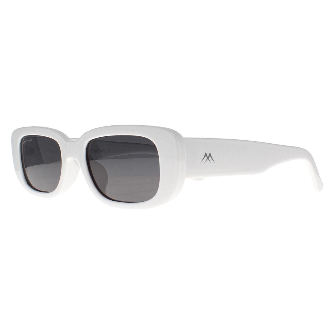 Montana Sunglasses MP65 B White Smoke Grey Polarized main product photo