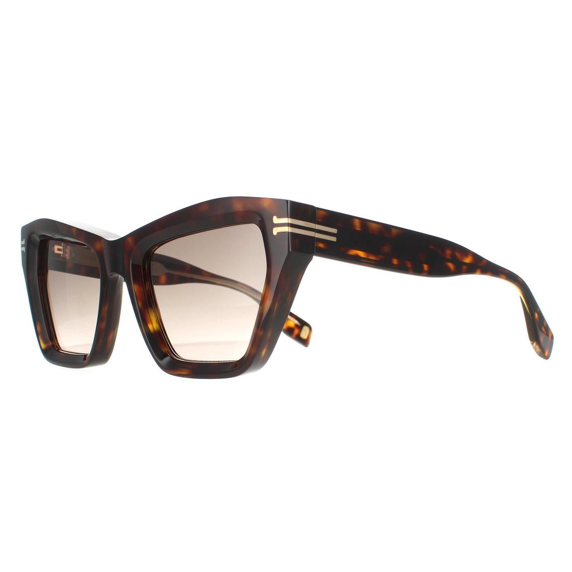 Marc Jacobs Sunglasses MJ 1001/S KRZ HA Havana Crystal Brown Gradient main product photo