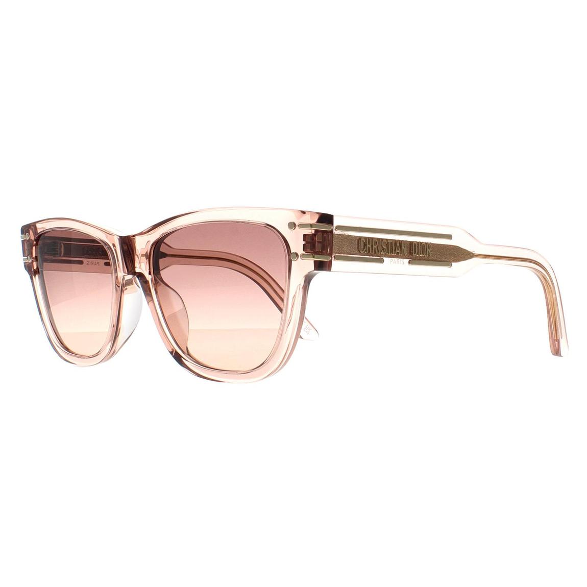 Dior Sunglasses DiorSignature S6u 40F1 Shiny Pink Roviex Gradient main product photo