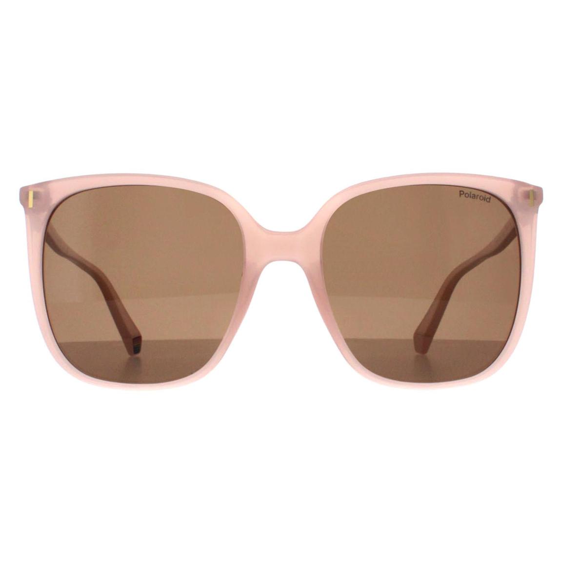 Polaroid Sunglasses PLD 6218/S 35J SP Pink Bronze Polarized main product photo