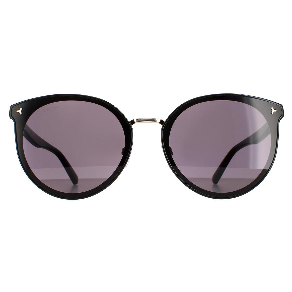 Bally Sunglasses BY0043-K 01A Black Blue main product photo