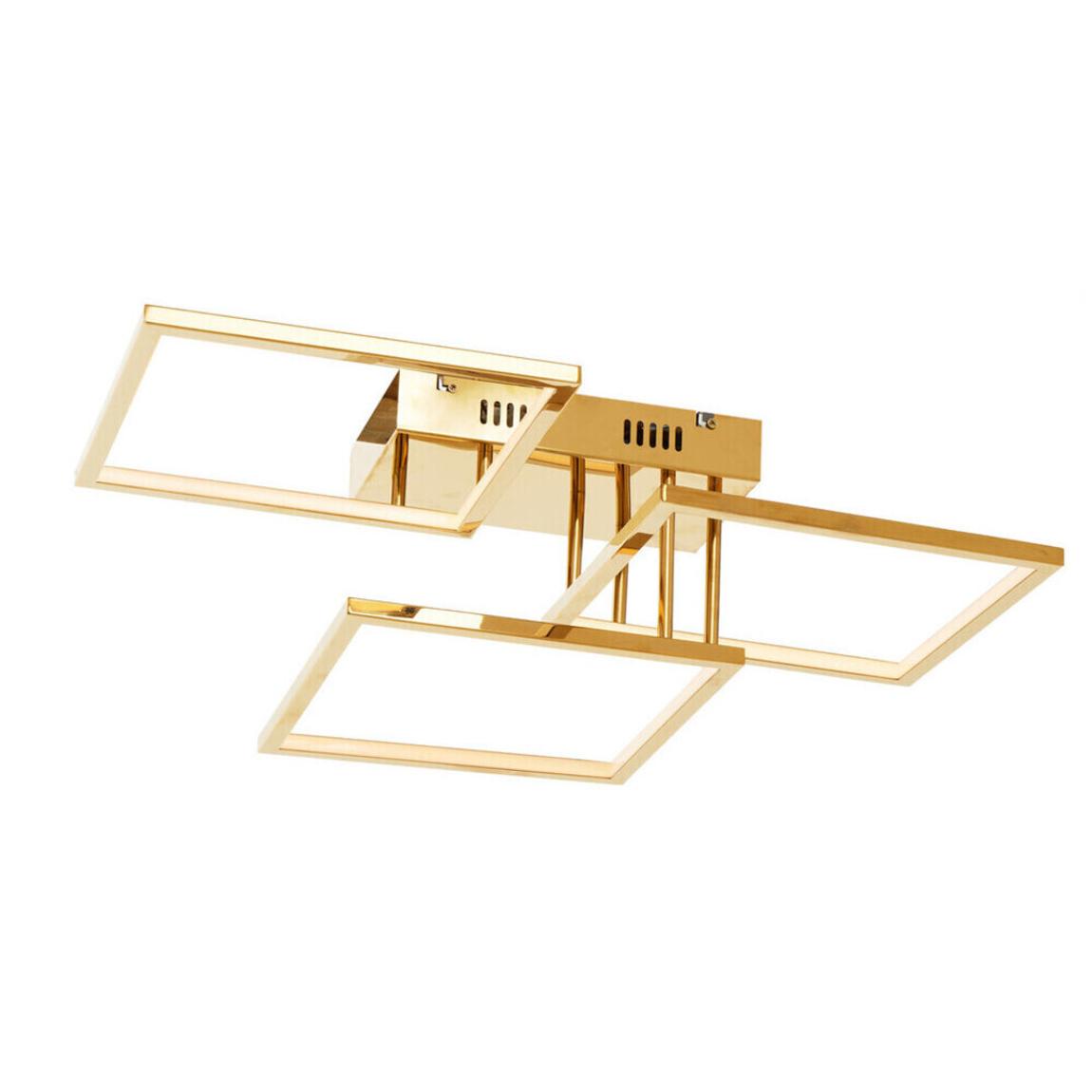 Trieste Three Square Ceiling Light main product photo