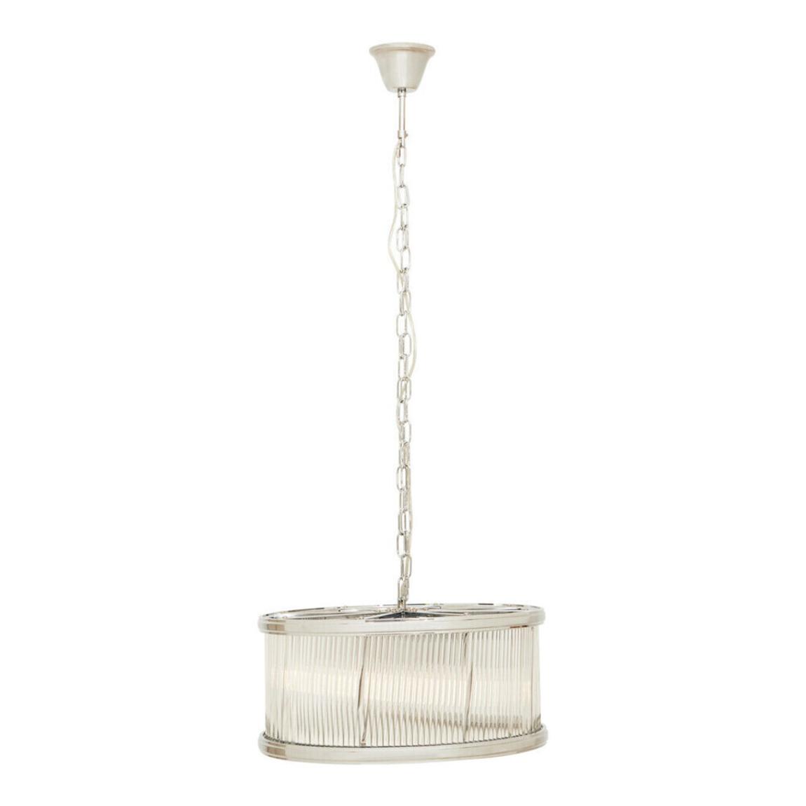 Kensington Townhouse Nickel Pendant Light main product photo