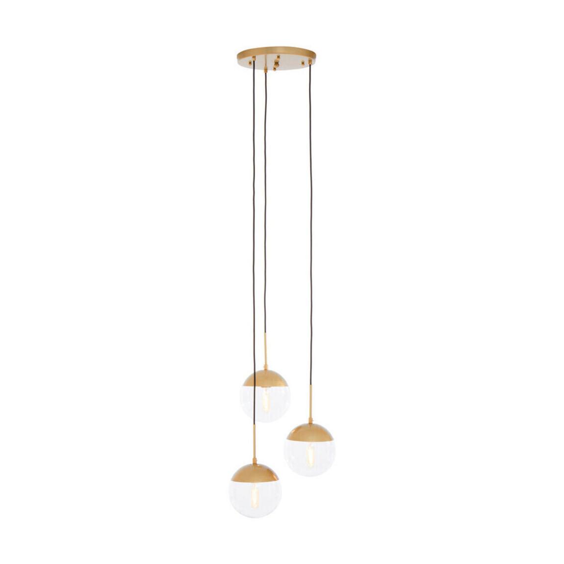 Revive Gold Finish 3 Bulb Pendant Light main product photo