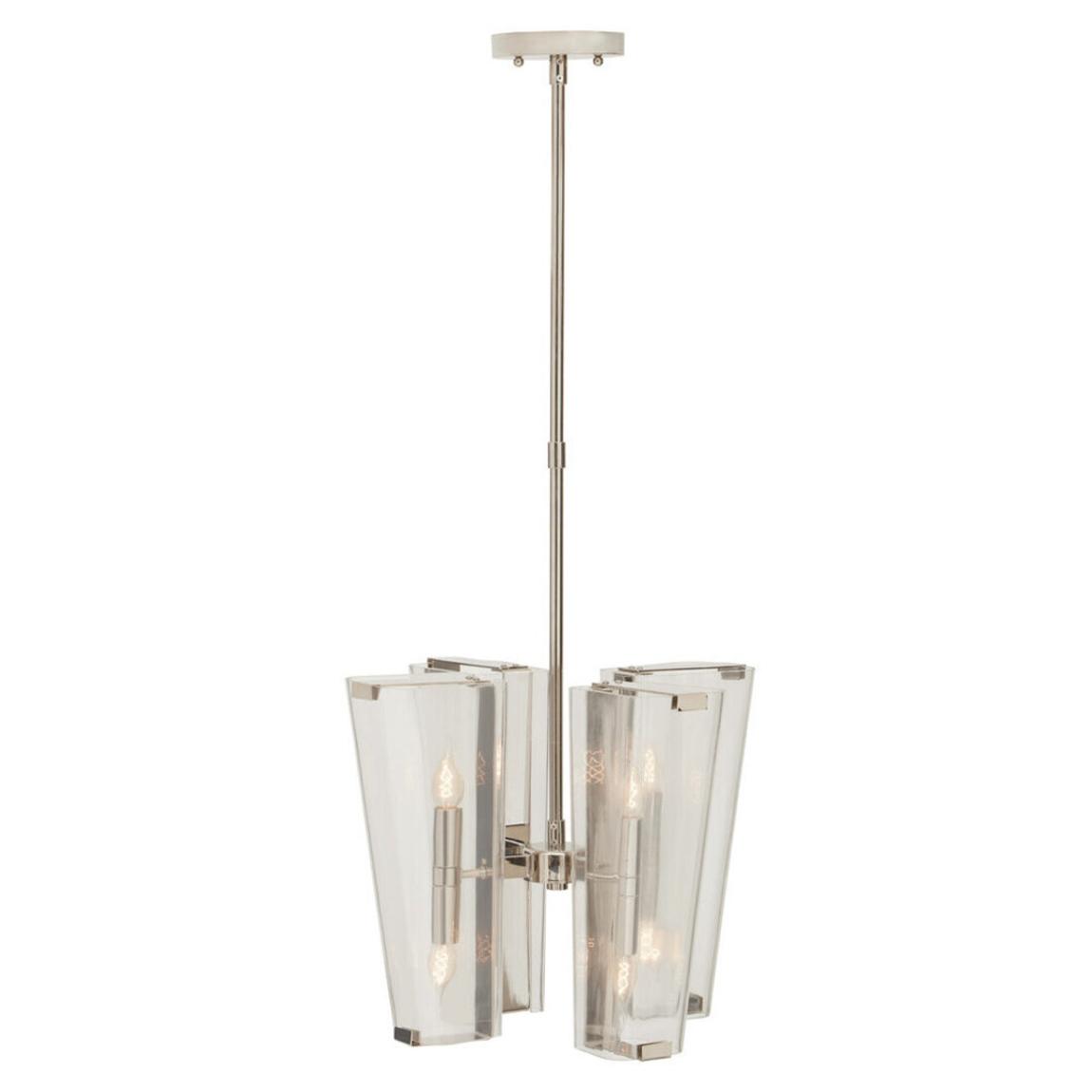 Celeste Nickel Finish Pendant Light main product photo