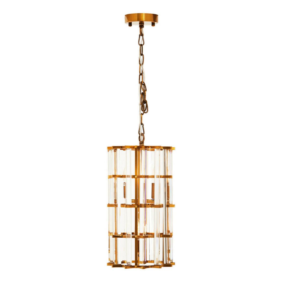 Karli Brass Finish Small Vertical Light main product photo
