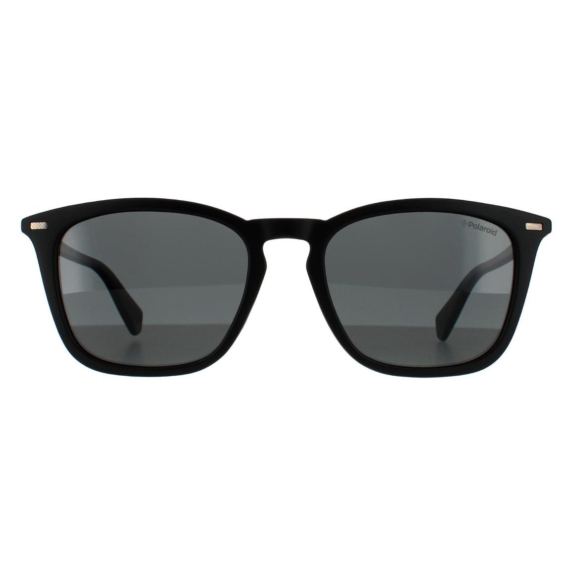 Polaroid Sunglasses PLD 2085/S 003 M9 Matte Black Grey Polarized main product photo