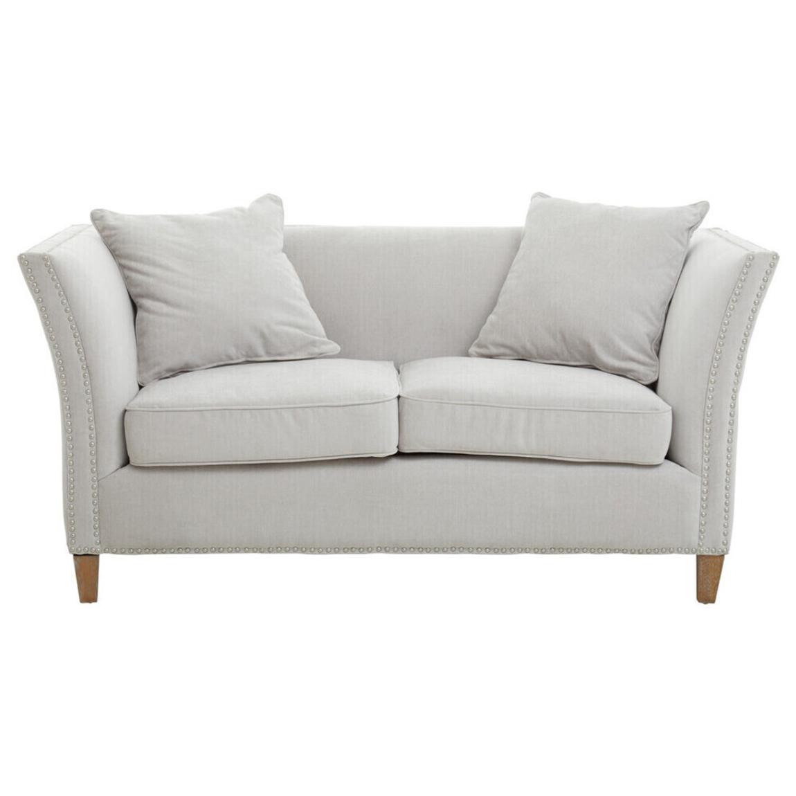 Sutton Two Seat Grey Fabric Sofa main product photo