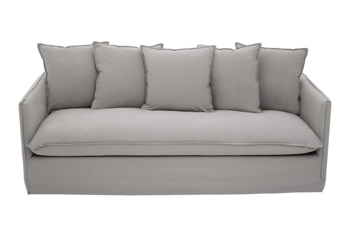 Antibes 3 Seater Grey Sofa main product photo