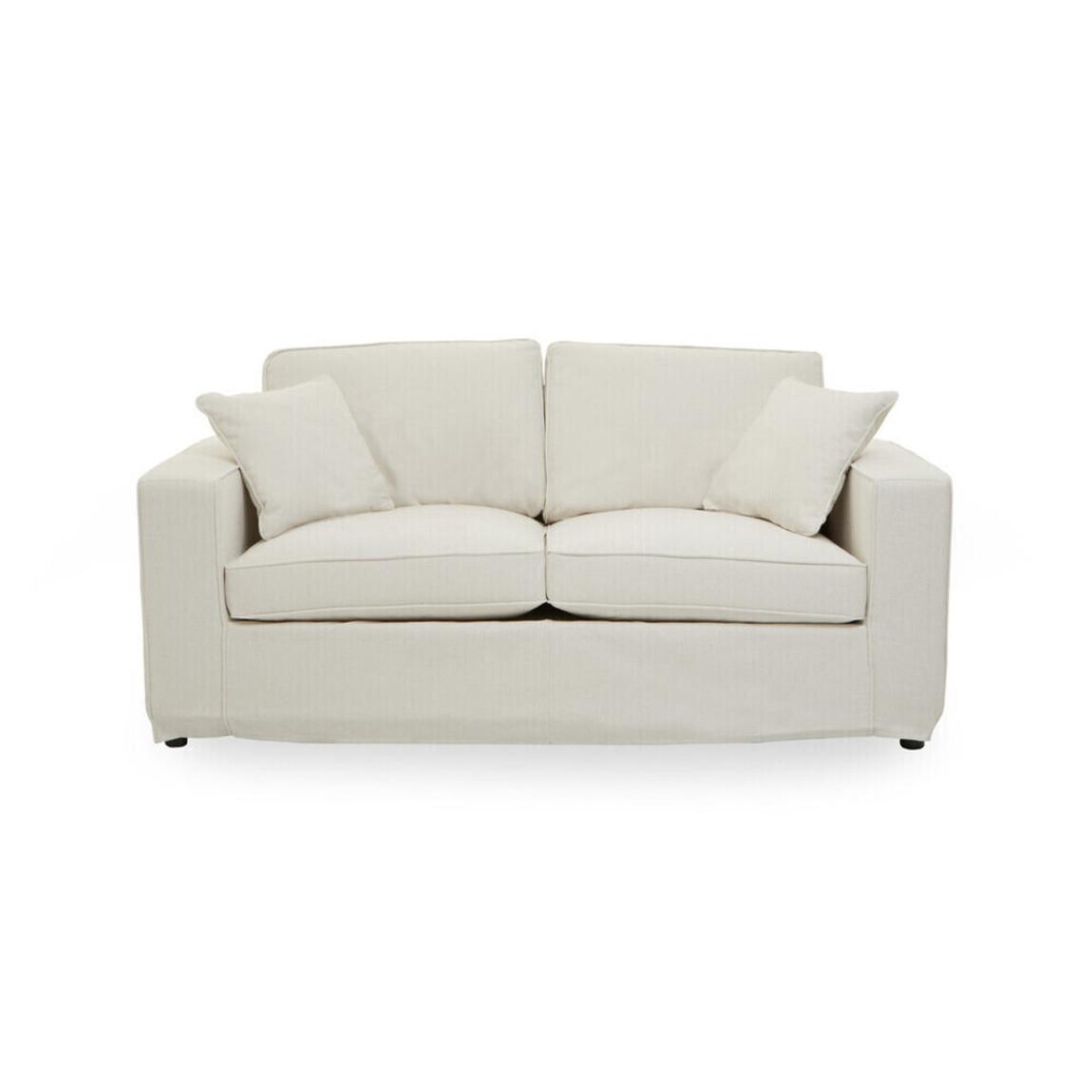 Valensole 2 Seat Cream Fabric Sofa main product photo