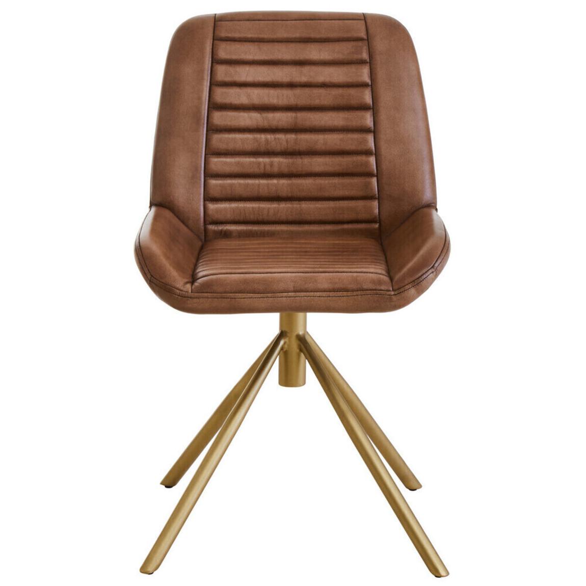 Buffalo Brown Leather Chair main product photo