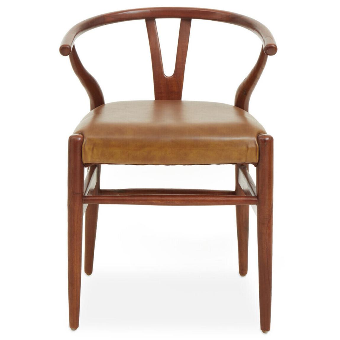 Kendari Cow Camel Leather Chair main product photo