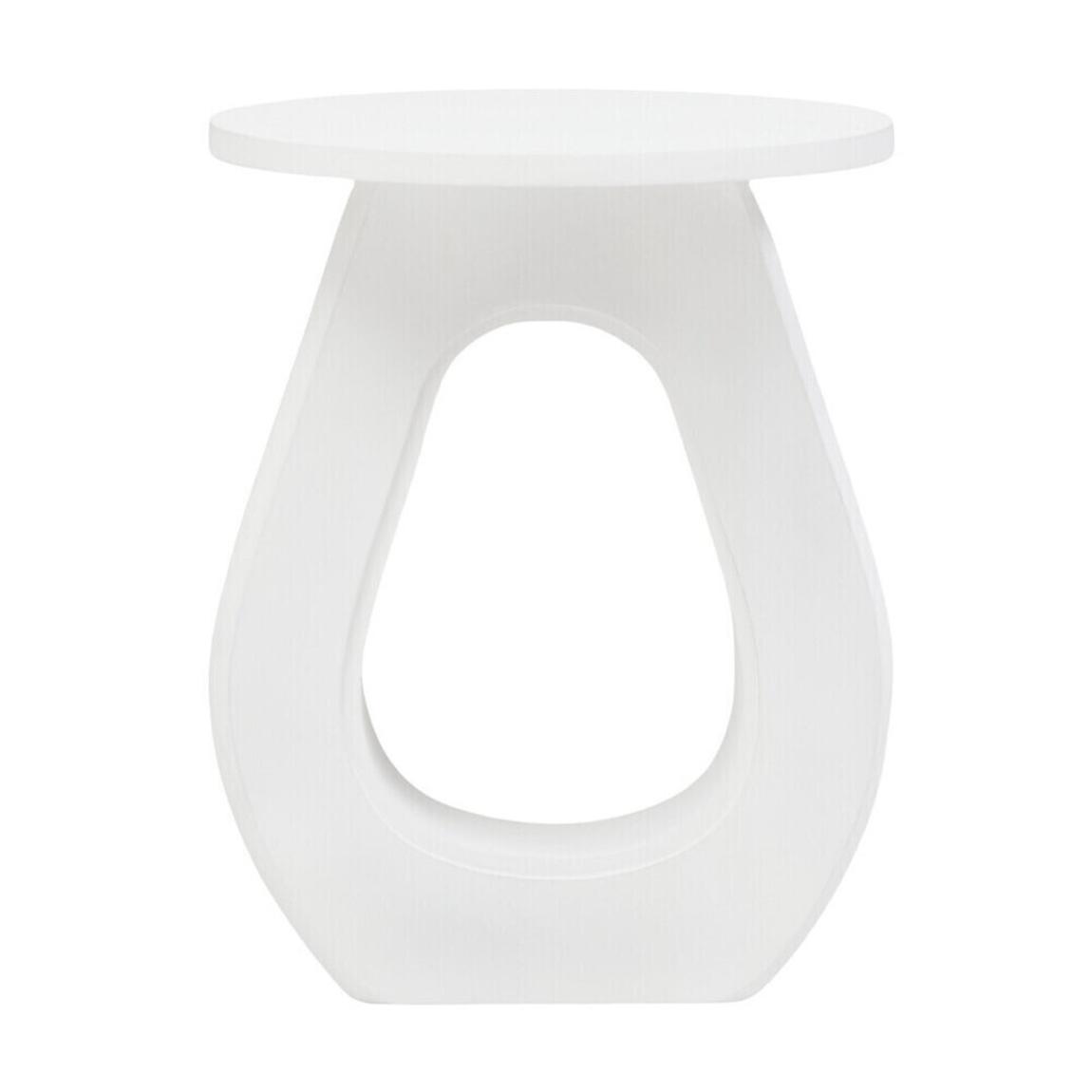Walsa Whitewash Mango Wood Accent Table main product photo