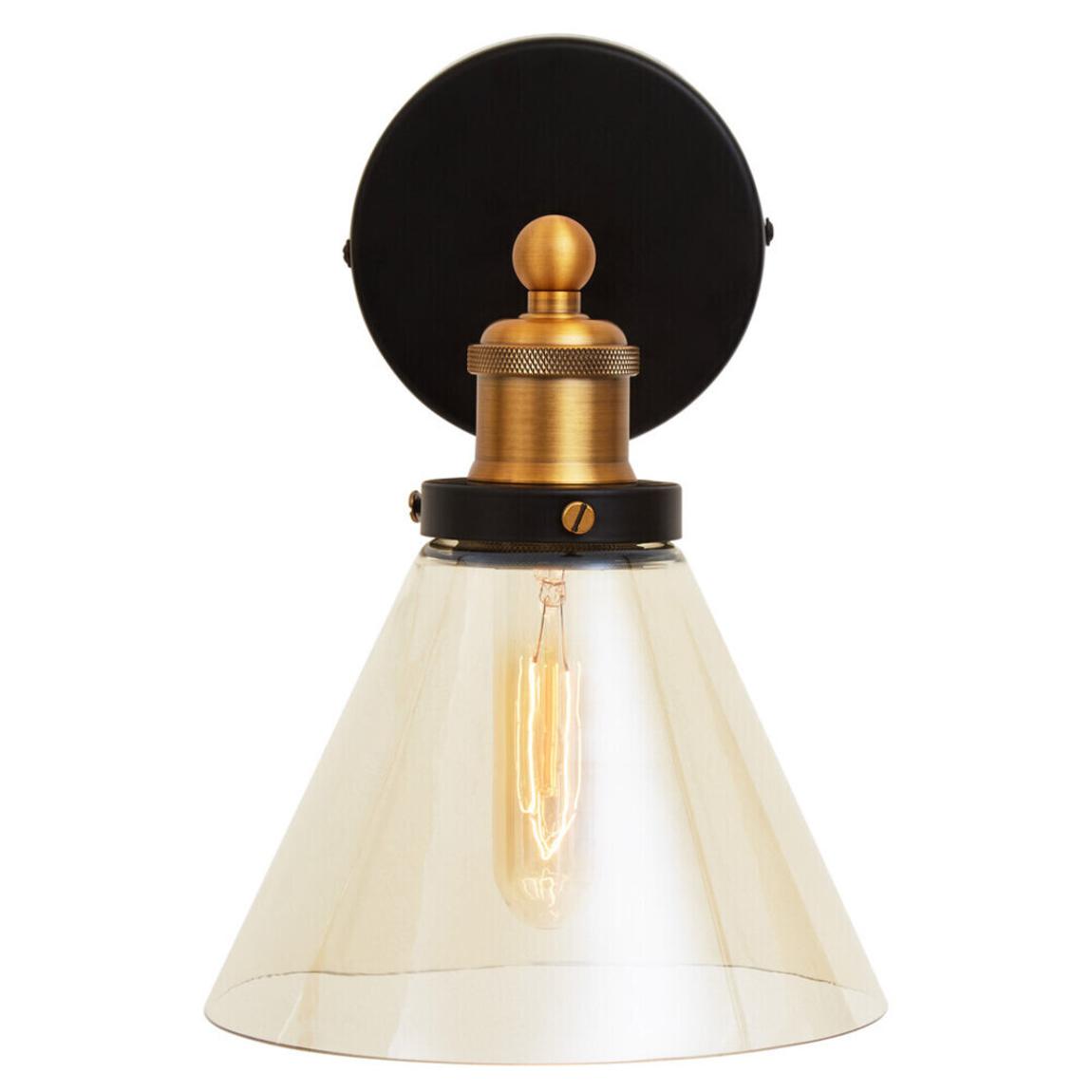Trieste Matte Black Wall Light main product photo